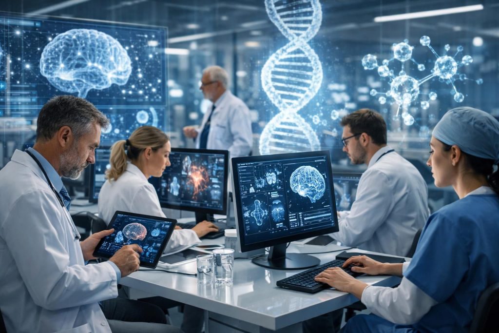 entdecken sie, wie künstliche intelligenz im gesundheitswesen die medizinische forschung beschleunigt und nachhaltige fortschritte ermöglicht.