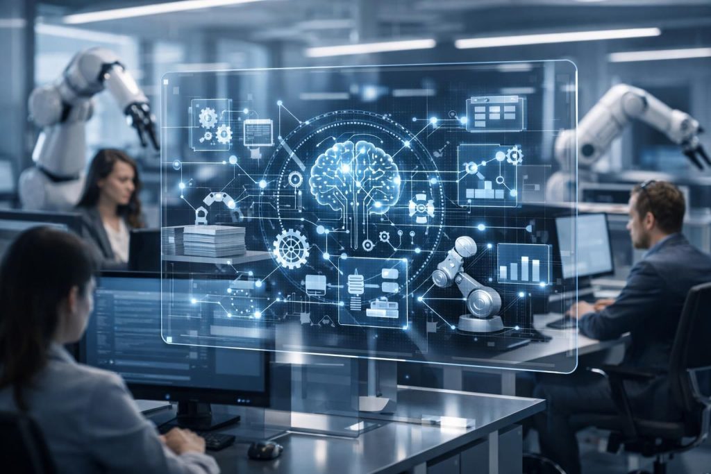 erfahren sie, wie künstliche intelligenz die automatisierung von geschäftsprozessen revolutioniert und effizienz sowie produktivität in unternehmen steigert.