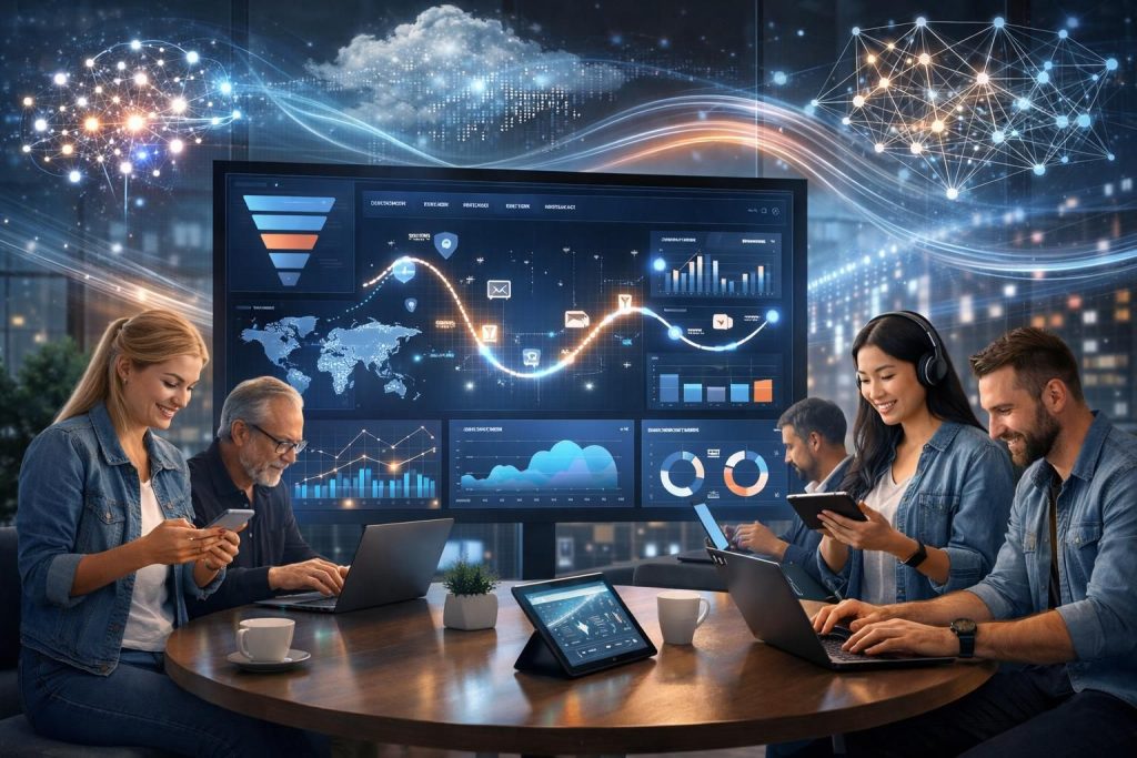 entdecken sie, wie künstliche intelligenz die customer journey im digitalen marketing revolutioniert und personalisierte, effiziente kundenerlebnisse schafft.