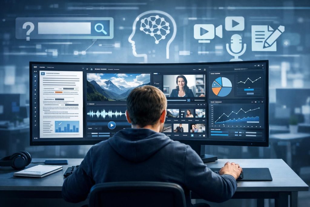 erfahren sie, wie multimodale ki die suchintention revolutioniert und die content-produktion effizienter und kreativer gestaltet.